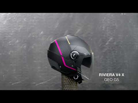 Caberg añade dos colores nuevos al casco jet Riviera V4