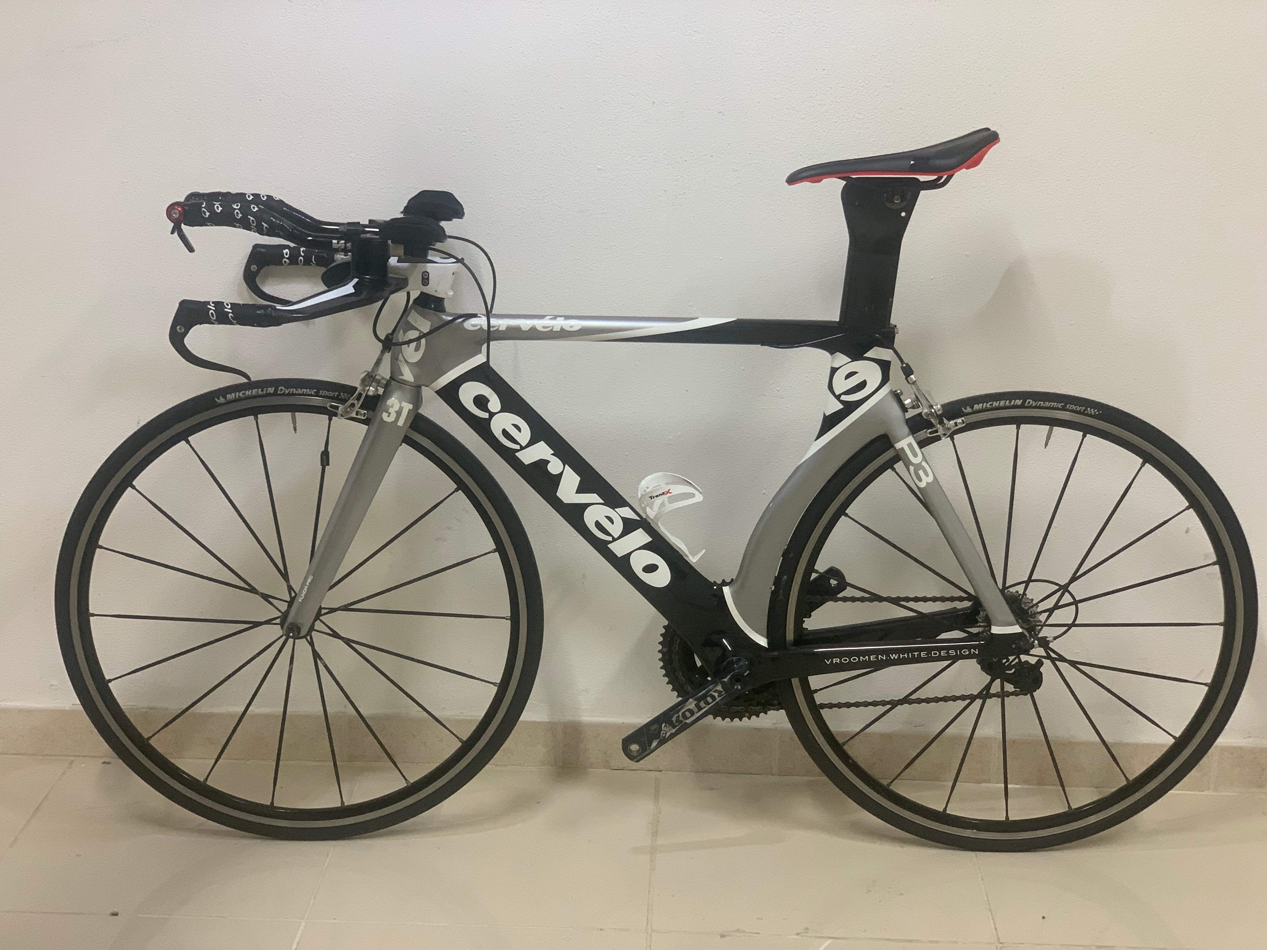 Cervelo vroomen white online design 3t