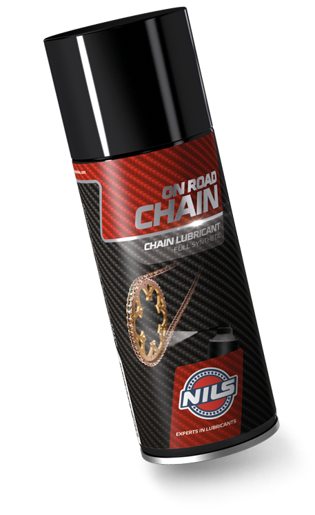 Nils motorcycle chain spray grease